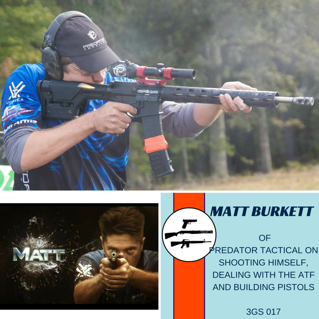 17 Matt Burkett of Predator Tactical on shooting himself, dealing with