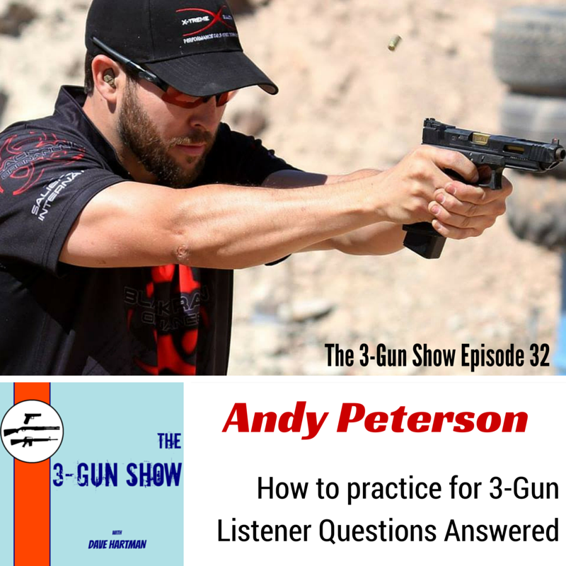 Andy Peterson Black Rain Ordnance 3-Gun