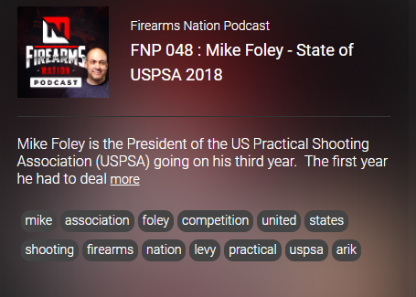 mike foley on firearms nation podcast